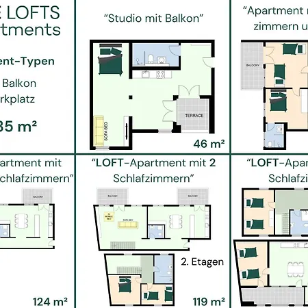 Apartment 119 Qm - Exklusiv Auf 2 Etagen - Werse Loft By Youpartments Munster (North Rhine-Westphalia)